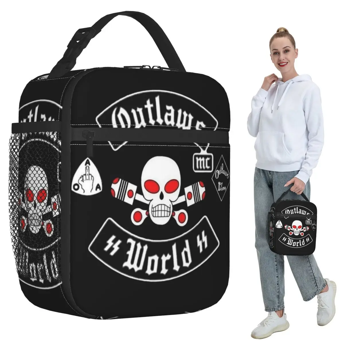 Outlaws Mc Support Изолированная сумка для обеда для детей Школьный холодильник Термальная коробка для еды Tote Герметичные коробки для завтрака Контейнер
Outlaws Mc Support Изолированная сумка для обеда для детей Школьный холодильник Термальная коробка для еды Tote Герметичные коробки для завтрака Контейнер