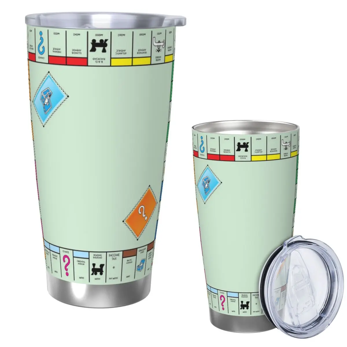 Board Game Board- Monopoly Stainless Steel Tumbler Vacuum Insulated Mugs Thermal Cold Bottle Straw With Lid 20oz
Board Game Board- Monopoly Stainless Steel Tumbler Vacuum Insulated Mugs Thermal Cold Bottle Straw With Lid 20oz