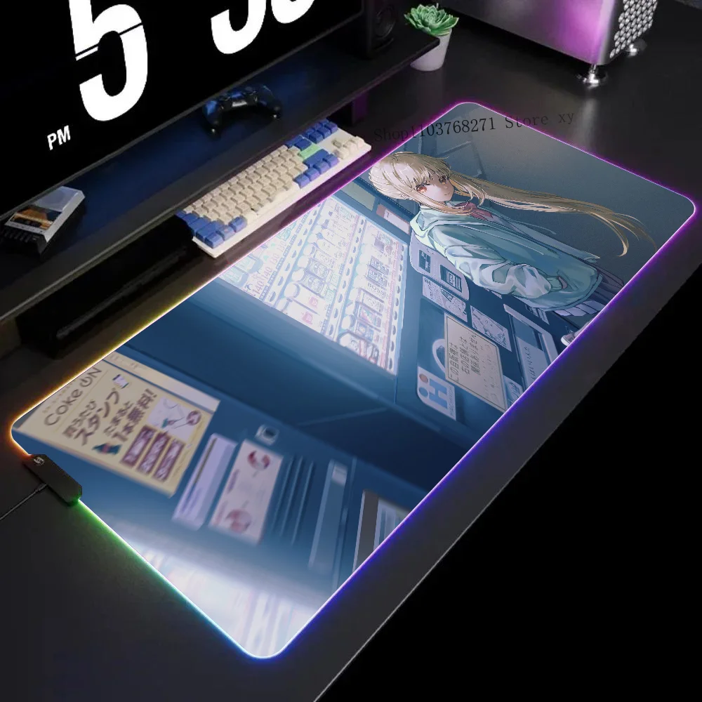BOCCHI THE ROCK Nijika Ijichi Mousepad XXL RGB Gaming Mouse Pads HD Black Gamer Accessories Large LED
BOCCHI THE ROCK Nijika Ijichi Mousepad XXL RGB Gaming Mouse Pads HD Black Gamer Accessories Large LED