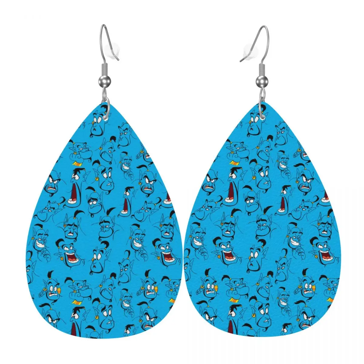 Custom Drop Dangle Earrings Genie Wallpaper Cartoon Leather Teardrop Earrings PVC Leather for Gifts Dainty Jewelry
Custom Drop Dangle Earrings Genie Wallpaper Cartoon Leather Teardrop Earrings PVC Leather for Gifts Dainty Jewelry