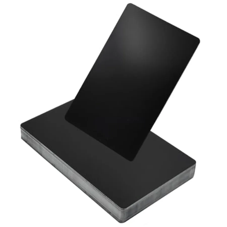 50 Pcs Metal Business Cards Blanks, Laser Engraving Blanks Aluminium, Can Engrave Any of Your Favorite Images and Text onto Met
50 Pcs Metal Business Cards Blanks, Laser Engraving Blanks Aluminium, Can Engrave Any of Your Favorite Images and Text onto Met