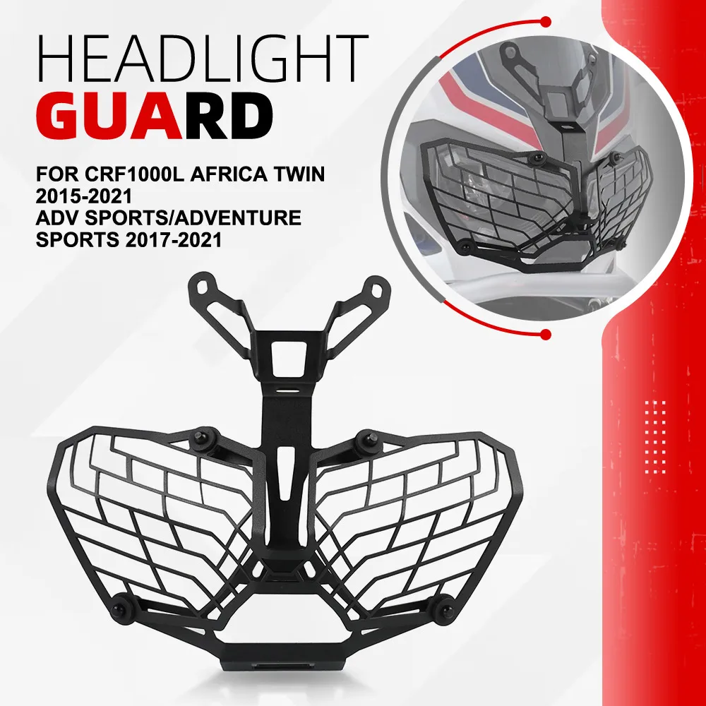 Headlight Guard For HONDA CRF1000L AFRICA TWIN 2015-2021 ADV SPORTS/ADVENTURE SPORTS 2017-2021 Motorcycle Headlamp Grill Cover
Headlight Guard For HONDA CRF1000L AFRICA TWIN 2015-2021 ADV SPORTS/ADVENTURE SPORTS 2017-2021 Motorcycle Headlamp Grill Cover