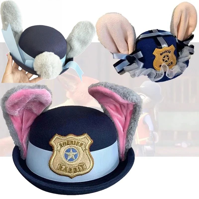 Cute Judy Hat Rabbit Bowler Zootopia Police Officer Judy Hat Children'S Adult Cosplay Headband Headwear Hat Cute Gift
Cute Judy Hat Rabbit Bowler Zootopia Police Officer Judy Hat Children'S Adult Cosplay Headband Headwear Hat Cute Gift