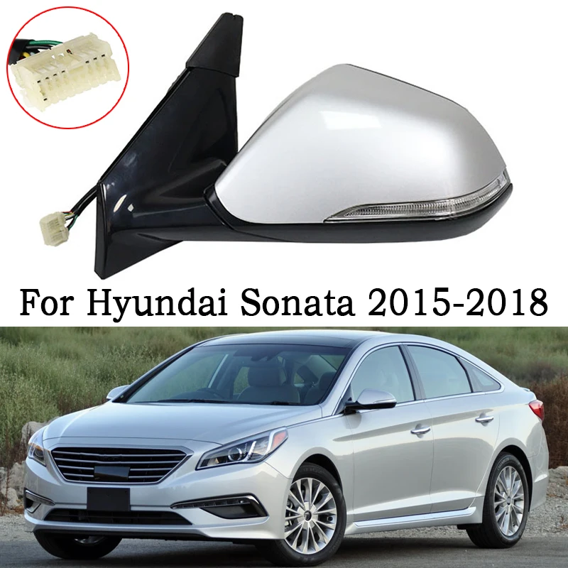Auto Side Mirror Rearview Assembly For Hyundai Sonata 2015 2016 2017 2018 Car Rear View Mirror Electric Folding Heating
Auto Side Mirror Rearview Assembly For Hyundai Sonata 2015 2016 2017 2018 Car Rear View Mirror Electric Folding Heating