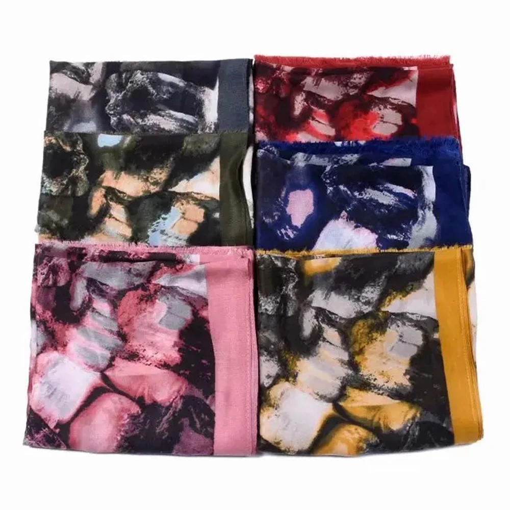 Fashion Ombre Geometry Fringe Scarf Shawls Women Winter Autumn Stone Print Scarves Wraps Hijab 4 Color 180*100cm
Fashion Ombre Geometry Fringe Scarf Shawls Women Winter Autumn Stone Print Scarves Wraps Hijab 4 Color 180*100cm