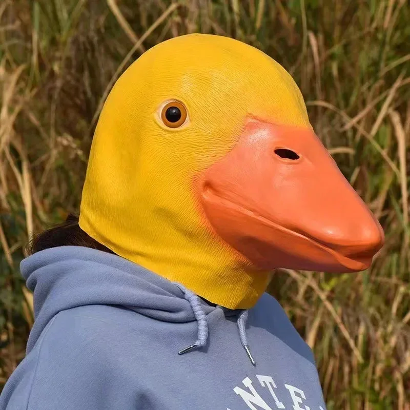 Animal Yellow Duck Face Latex Mask Funny Mardi Gras Mask Halloween Fancy Dress Cosplay Costume Theater Props Carvinal Accessorie
Animal Yellow Duck Face Latex Mask Funny Mardi Gras Mask Halloween Fancy Dress Cosplay Costume Theater Props Carvinal Accessorie