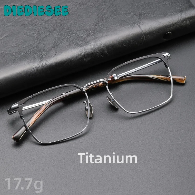 DIEDIESEE Men's Premium Business Glasses Frame Anti Blue Ray Flat Glasses Men's High Quality Anti Blue Ray Glasses Frame H2334
DIEDIESEE Men's Premium Business Glasses Frame Anti Blue Ray Flat Glasses Men's High Quality Anti Blue Ray Glasses Frame H2334
