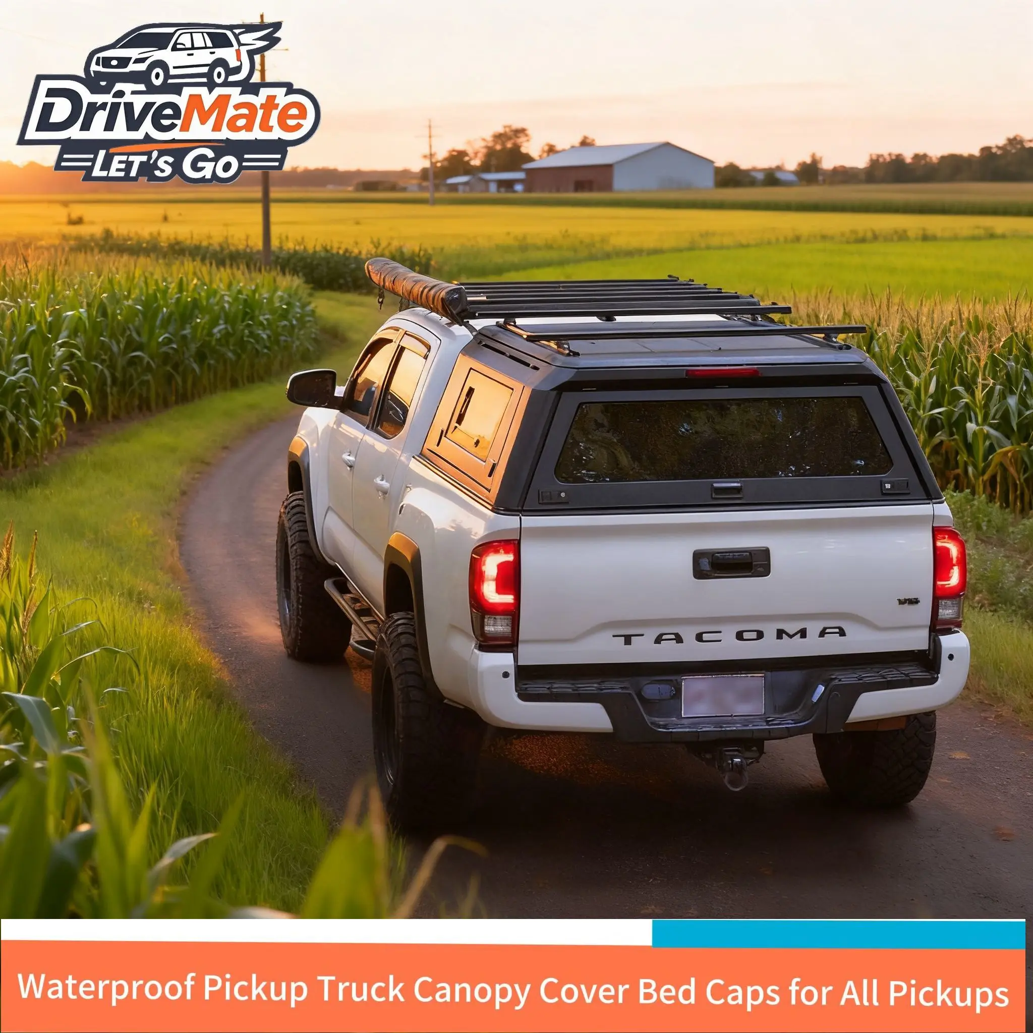 For Tacoma Camper Cover Pickup Canopy - OEM-style Fit Low Wind Noise Outdoor Hunting
For Tacoma Camper Cover Pickup Canopy - OEM-style Fit Low Wind Noise Outdoor Hunting