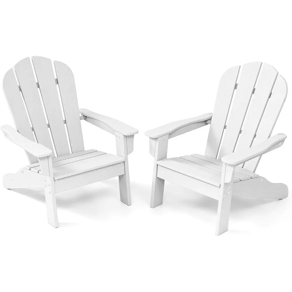 2-Piece Weather-Resistant Patio Chairs with Armrests, Suitable for Kids 3-8, Ideal for Outdoor, Garden, Lawn, Backyard (White)
2-Piece Weather-Resistant Patio Chairs with Armrests, Suitable for Kids 3-8, Ideal for Outdoor, Garden, Lawn, Backyard (White)