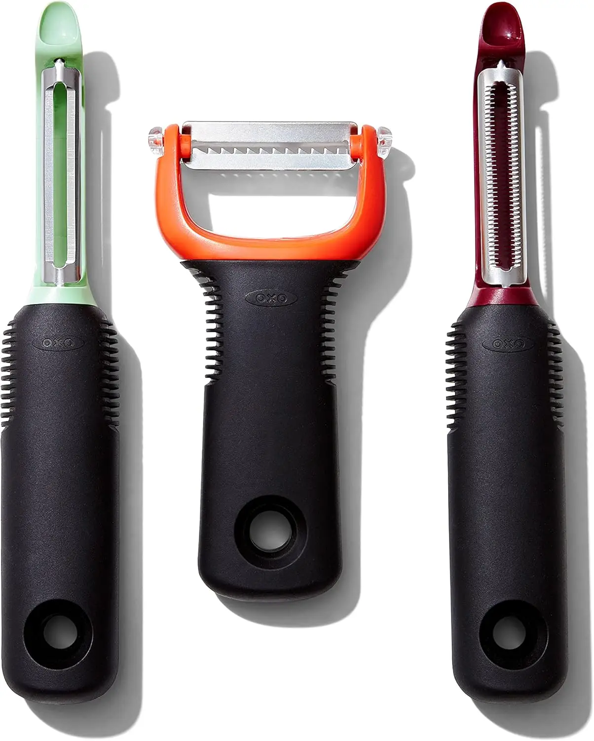 3-Piece Peeler Set for Vegetables and Fruits with Non-Slip Ergonomic Handles
3-Piece Peeler Set for Vegetables and Fruits with Non-Slip Ergonomic Handles