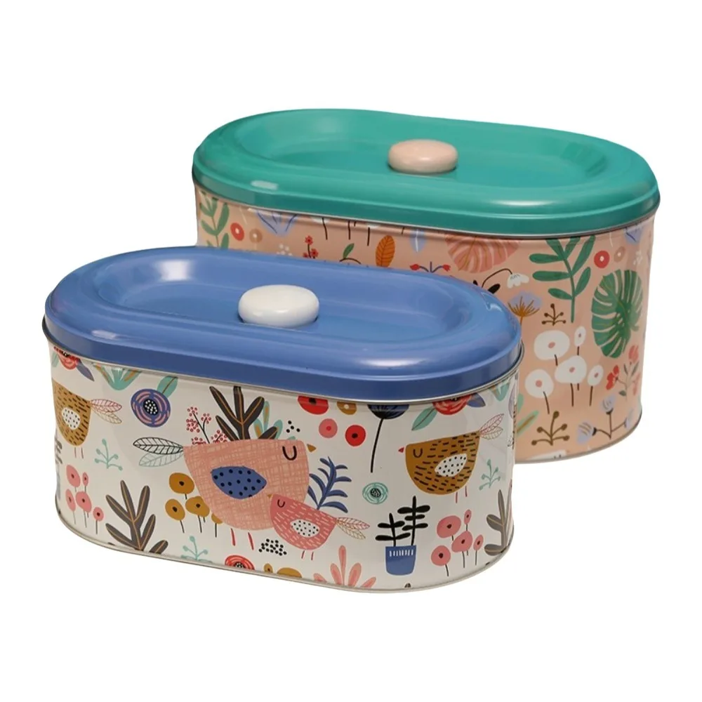 2PCS/SET European Style Tinplate Storage Box Dust-proof Large Capacity Snack Storage Box Cute with Lid Candy Cookie Box Desktop
2PCS/SET European Style Tinplate Storage Box Dust-proof Large Capacity Snack Storage Box Cute with Lid Candy Cookie Box Desktop