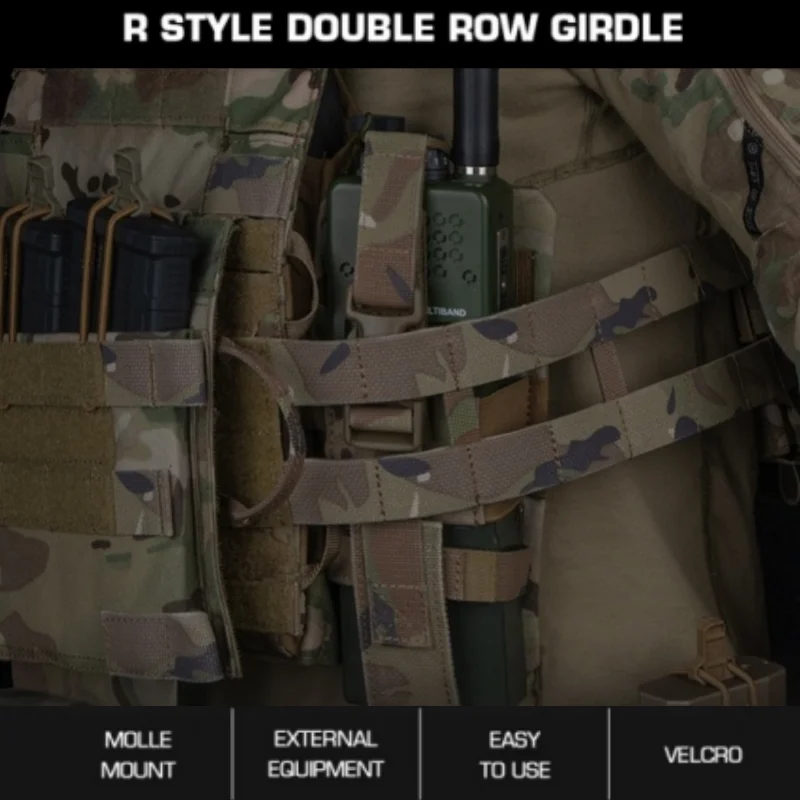 R style double row waist seal, compatible with R series JPC3.0, JPC1.0, JPC2.0, AVS, SPC vest
R style double row waist seal, compatible with R series JPC3.0, JPC1.0, JPC2.0, AVS, SPC vest
