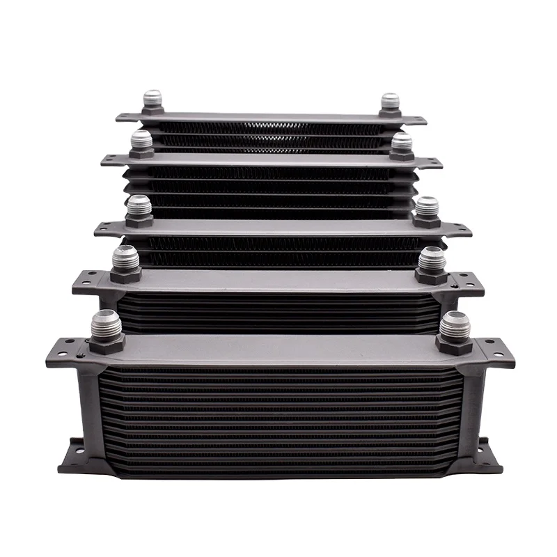 Universal 10 13 16 Rows Aluminum AN10 Engine Oil Cooler for Racing Car
Universal 10 13 16 Rows Aluminum AN10 Engine Oil Cooler for Racing Car