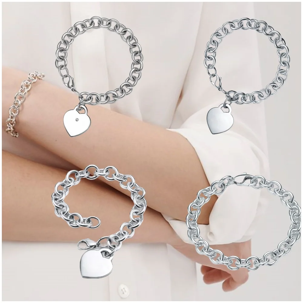 S925 Sterling Silver Bracelet for Women Adjustable Chain Jewelry Personalized Gift for Her Special Day
S925 Sterling Silver Bracelet for Women Adjustable Chain Jewelry Personalized Gift for Her Special Day