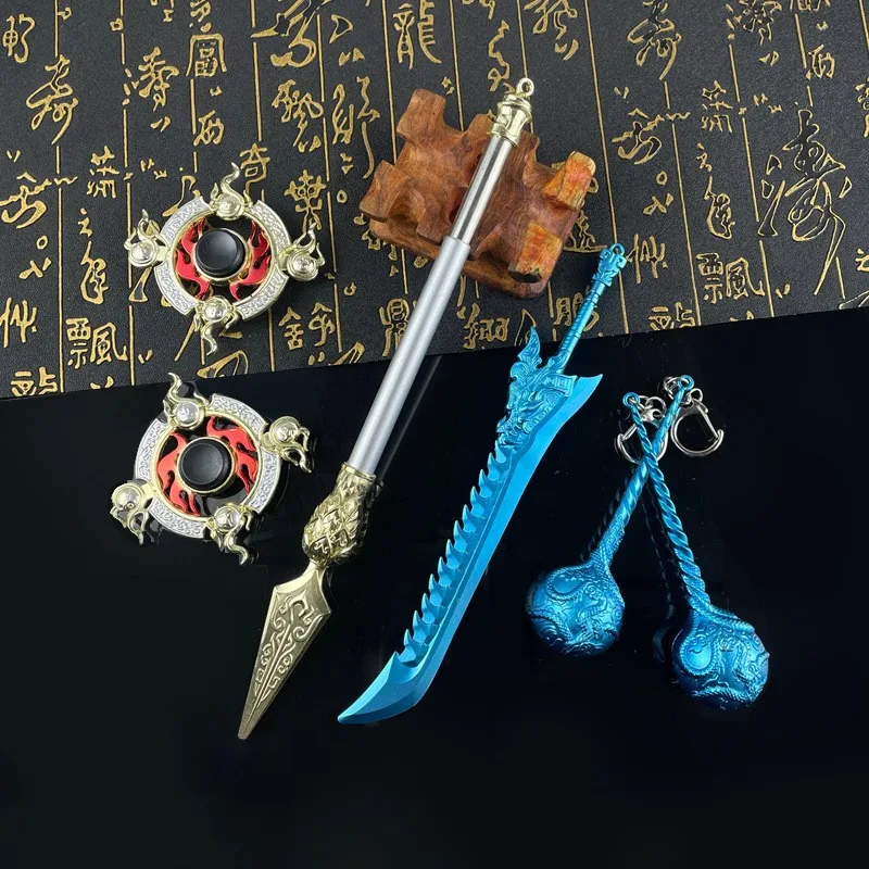 Anime Nezha: Devil Child's Sea 2 Aobing Weapon Model Unisex Cosplay Prop Souvenir Gifts toys
Anime Nezha: Devil Child's Sea 2 Aobing Weapon Model Unisex Cosplay Prop Souvenir Gifts toys