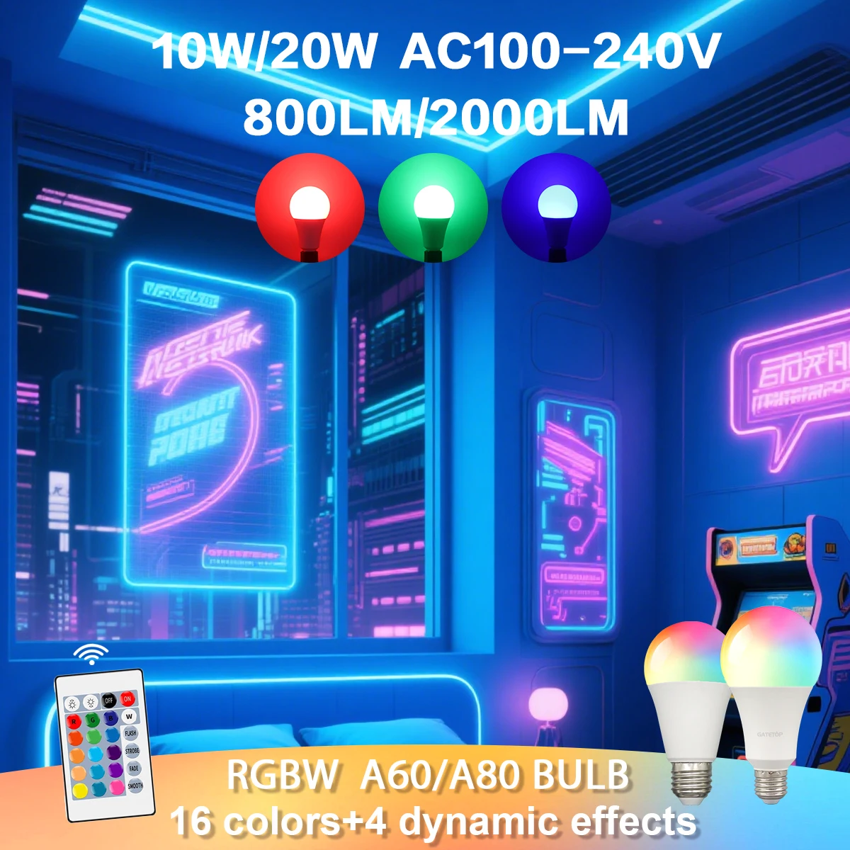 5 шт. светодиодная волшебная лампа RGBW 10 Вт 20 Вт RGB 16 цветов, меняющаяся лампа E27 с регулируемой яркостью, AC 220 В, домашний декор для вечеринки, освещение, точечная лампа
5 шт. светодиодная волшебная лампа RGBW 10 Вт 20 Вт RGB 16 цветов, меняющаяся лампа E27 с регулируемой яркостью, AC 220 В, домашний декор для вечеринки, освещение, точечная лампа