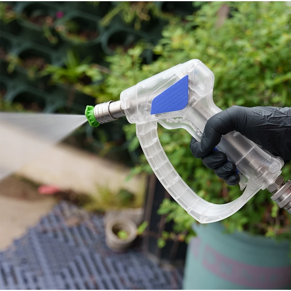 Fully Transparent Stainless Steel Valve Body High-pressure Water Gun 1/4 Self-locking 3/8 Anti Winding Tail
Fully Transparent Stainless Steel Valve Body High-pressure Water Gun 1/4 Self-locking 3/8 Anti Winding Tail