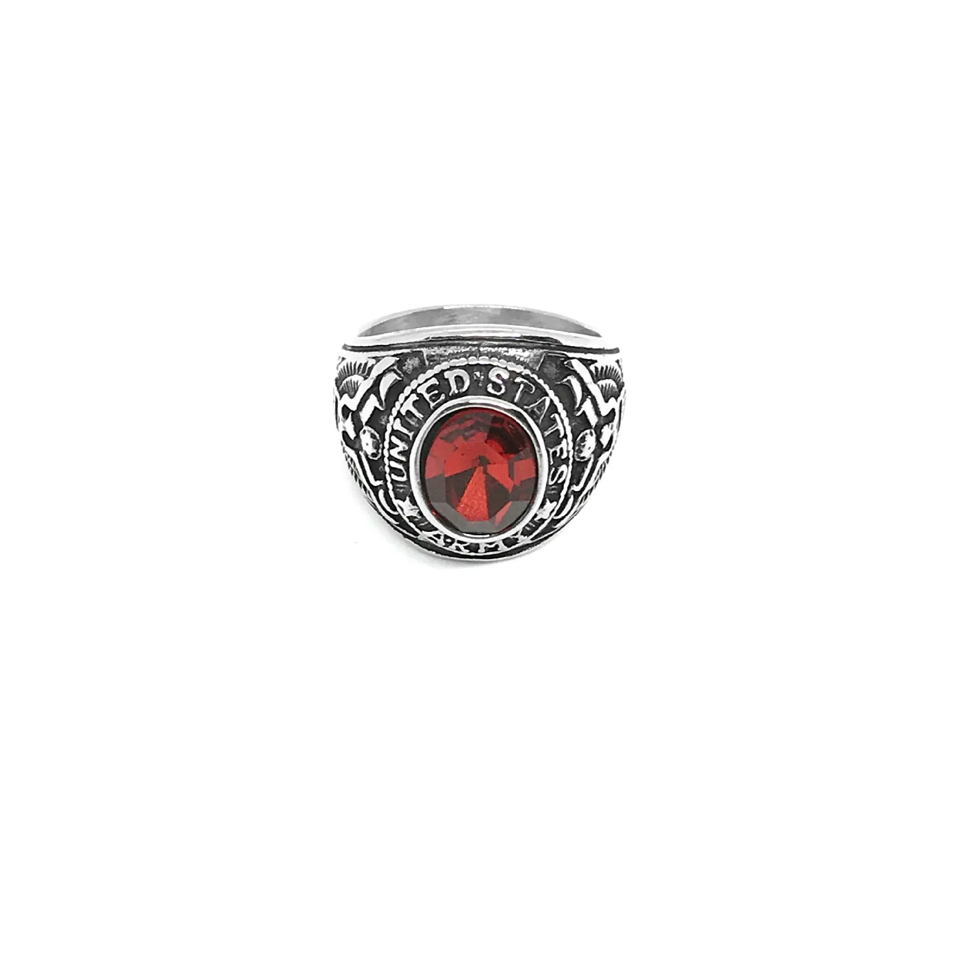 Retro Europe and America Trendy All-Match Black and Red Zircon Ring for Men and Women Fashion
Retro Europe and America Trendy All-Match Black and Red Zircon Ring for Men and Women Fashion