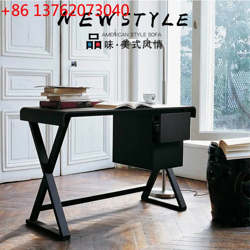 Компьютерный стол с фортепианной краской, современный простой стол, письменный стол для творческой личности
Компьютерный стол с фортепианной краской, современный простой стол, письменный стол для творческой личности