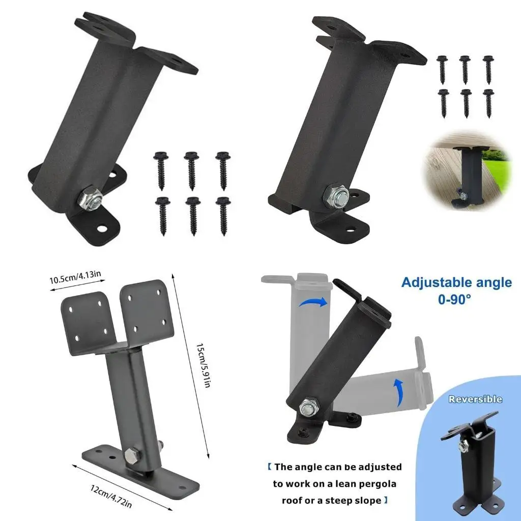 652F Heavy Duty Roof Risers Brackets Pergola Roof Risers Beam Bracket Roof Mount Bracket Saddles Pergola Support Brackets 
652F Heavy Duty Roof Risers Brackets Pergola Roof Risers Beam Bracket Roof Mount Bracket Saddles Pergola Support Brackets