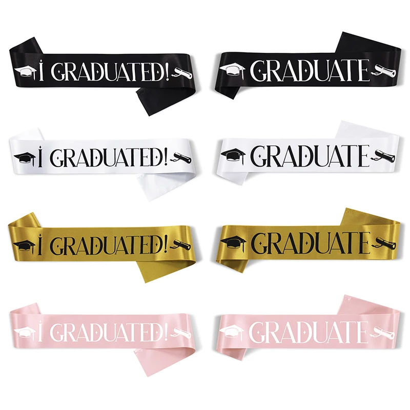 Novelty Campus Graduation Party Student Shoulder Belt Printed Ribbon Costume Accessories Personalized Etiquette Shoulder Belt
Novelty Campus Graduation Party Student Shoulder Belt Printed Ribbon Costume Accessories Personalized Etiquette Shoulder Belt