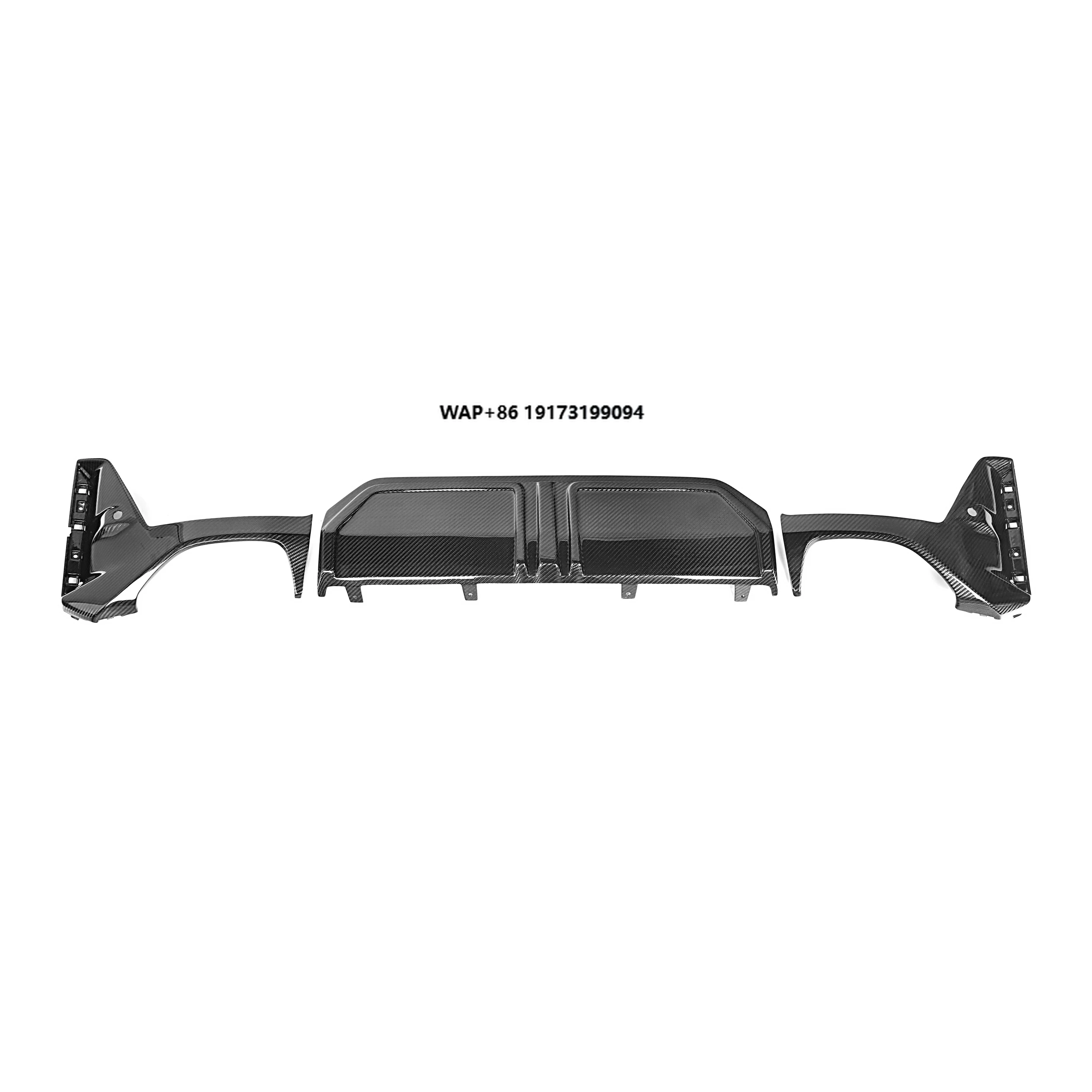 Dry Carbon Fiber Car Parts MP Style Rear Diffuser Splitter 3 PCS Rear Bumper Lip for G20 M330I M340I LCI 2023+
Dry Carbon Fiber Car Parts MP Style Rear Diffuser Splitter 3 PCS Rear Bumper Lip for G20 M330I M340I LCI 2023+