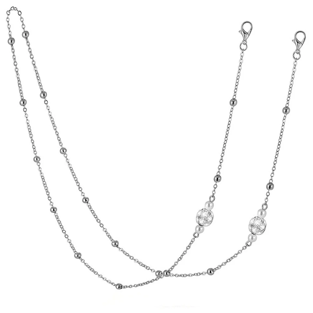 Anti Lost Chain High Quality Metal Pearl Glasses Chain Mask Holding Lanyard Durable Necklace With Pearls For Eyewear Accessories
Anti Lost Chain High Quality Metal Pearl Glasses Chain Mask Holding Lanyard Durable Necklace With Pearls For Eyewear Accessories