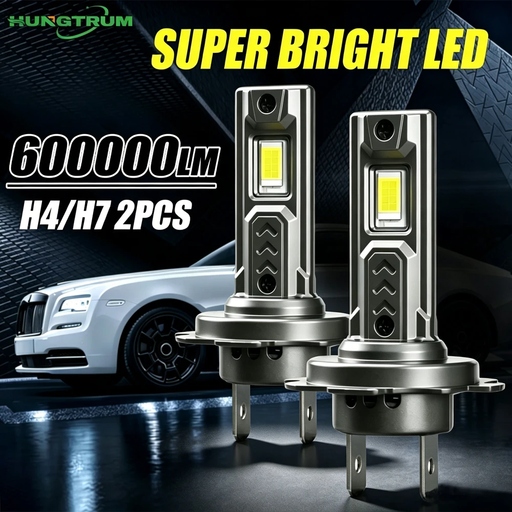 H4 H7 LED Headlight CANBUS Wireless High Low Beam Light Bulbs 600000LM 6000K Diode Headlight Spotlights Bulbs 12V Fog Lights
H4 H7 LED Headlight CANBUS Wireless High Low Beam Light Bulbs 600000LM 6000K Diode Headlight Spotlights Bulbs 12V Fog Lights