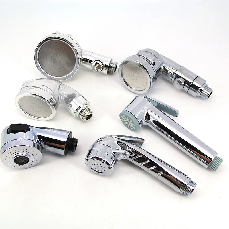 6TYPE ABS plastic silver hand Shampoo small Bed Chair Shower Head Nozzle Hair Salon Side Switch Handheld Hair Washing bath M20 
6TYPE ABS plastic silver hand Shampoo small Bed Chair Shower Head Nozzle Hair Salon Side Switch Handheld Hair Washing bath M20