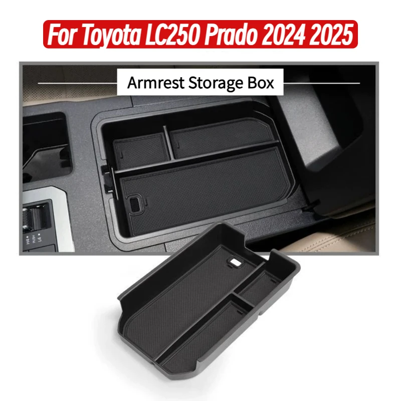 For Toyota Land Cruiser 250 Prado 2024 2025 Car Wireless Charging Storage Box Tray Central Control Armrest Storage Box Holder
For Toyota Land Cruiser 250 Prado 2024 2025 Car Wireless Charging Storage Box Tray Central Control Armrest Storage Box Holder