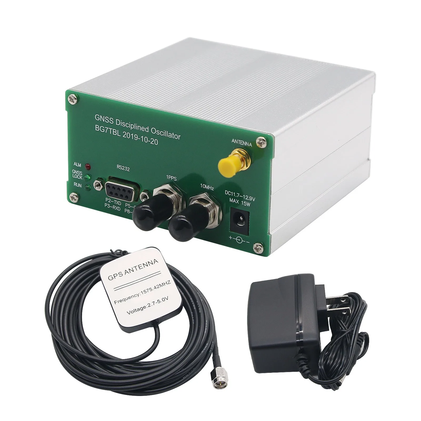 GPSDO GNSSDO GNSS Disciplined Oscillator Disciplined Clock with 10MHz Output Support for GPS+BDS
GPSDO GNSSDO GNSS Disciplined Oscillator Disciplined Clock with 10MHz Output Support for GPS+BDS