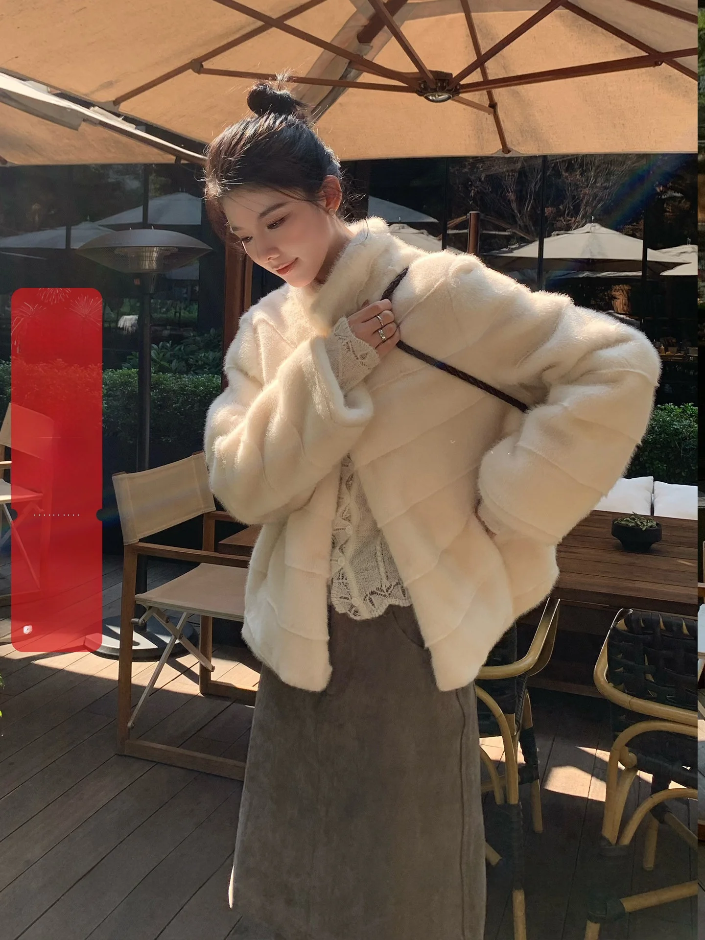 Elegant Women's Winter Coat Qiangwen Shuangjiang Eco-friendly Mink Spine Series Polyester Fiber Standard Fit Luxury Style
Elegant Women's Winter Coat Qiangwen Shuangjiang Eco-friendly Mink Spine Series Polyester Fiber Standard Fit Luxury Style