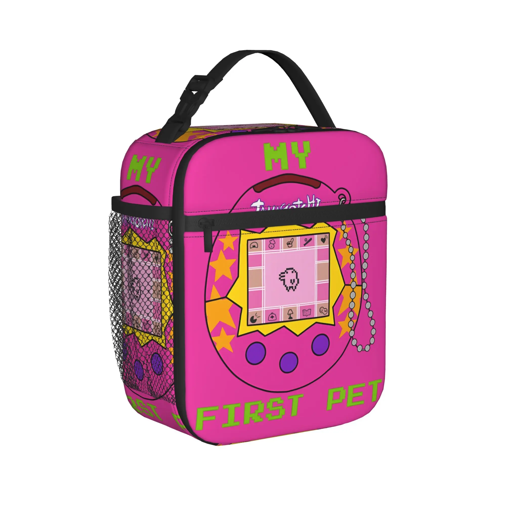 T-Tamagotchis Y2K Digital Pet Merch Insulated Lunch Bag For School Office Food Storage Bag Reusable Thermal Cooler Lunch Boxes
T-Tamagotchis Y2K Digital Pet Merch Insulated Lunch Bag For School Office Food Storage Bag Reusable Thermal Cooler Lunch Boxes