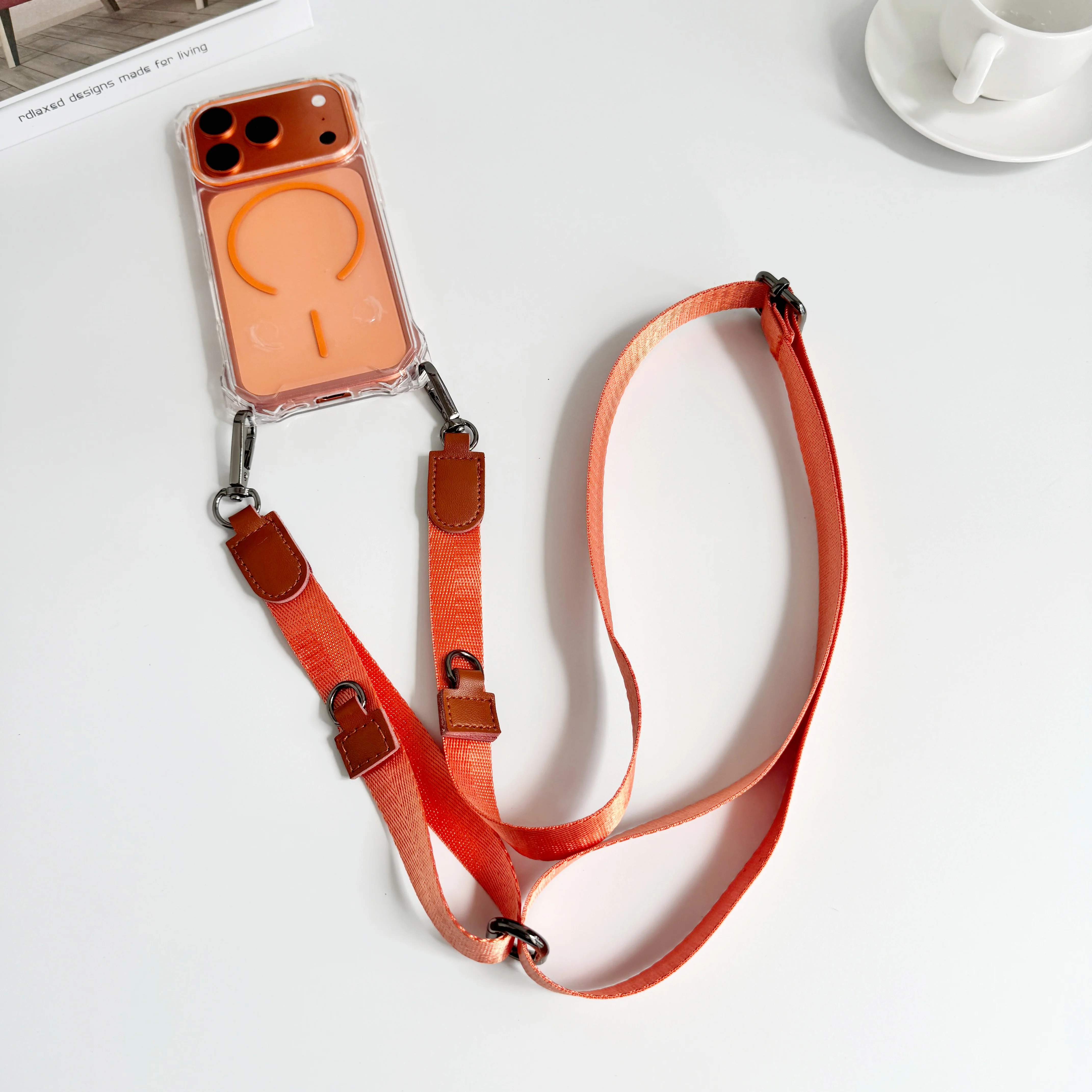 Two-In-One Multi-Functional Leather Shoulder Strap Rope. Adjustable Long Rope For Slinging The Phone. Short Rope For The Wrist.
Two-In-One Multi-Functional Leather Shoulder Strap Rope. Adjustable Long Rope For Slinging The Phone. Short Rope For The Wrist.
