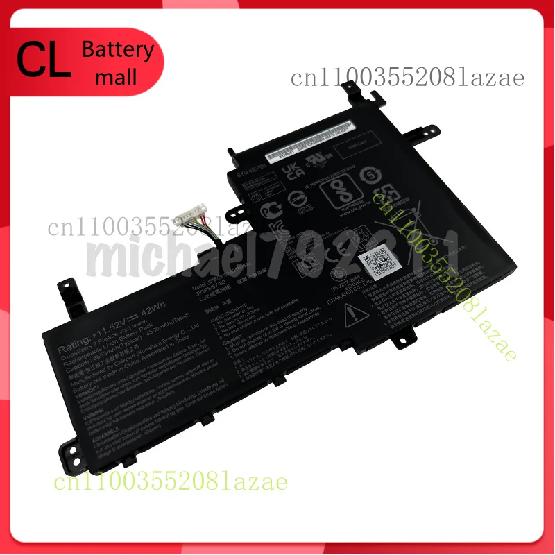 Новый оригинальный аккумулятор B31N1842 для Asus S531FA V531FA V531FL K531FA K531FL S5500FL
Новый оригинальный аккумулятор B31N1842 для Asus S531FA V531FA V531FL K531FA K531FL S5500FL