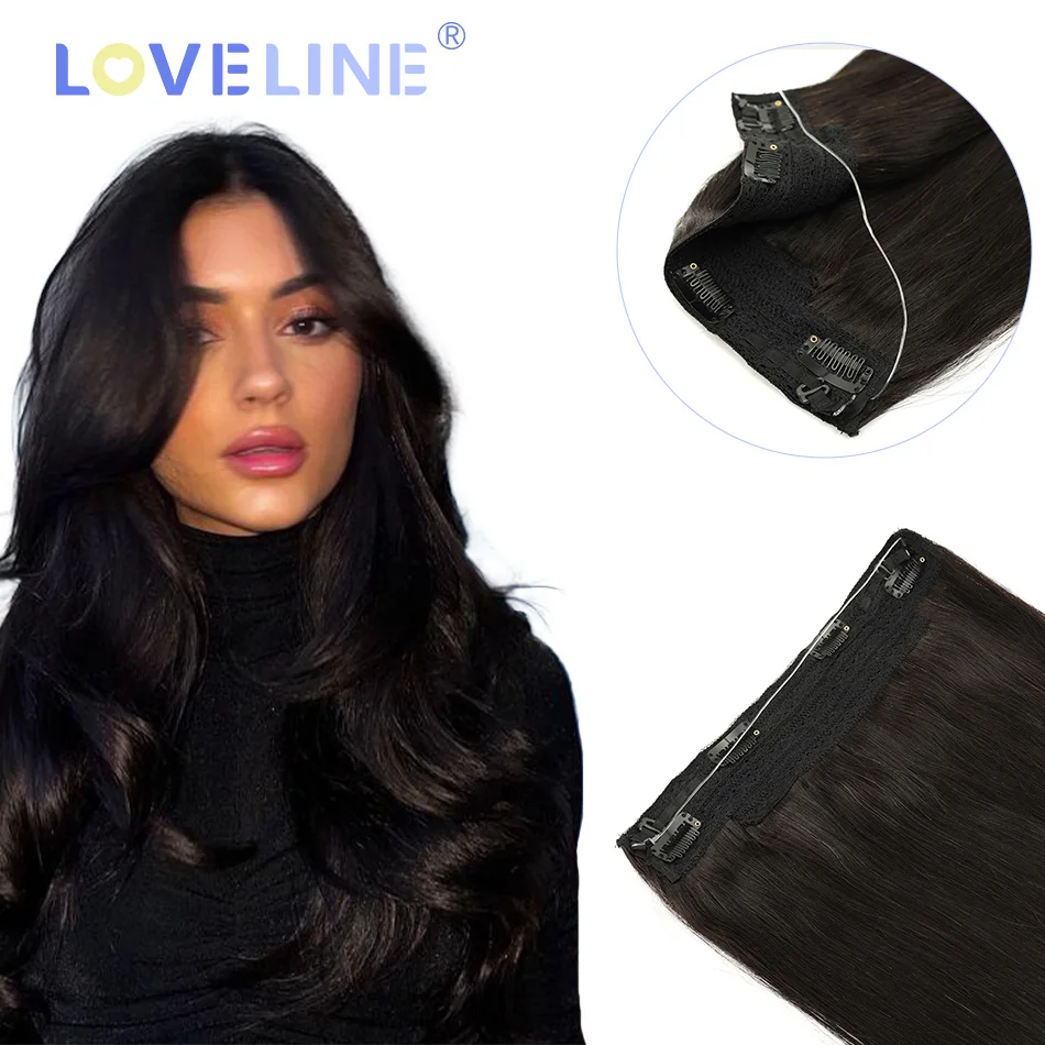 LOVELINE Рыбья линия Наращивание человеческих волос Скрытая проволока Зажим для волос 14-24 дюймов Натуральный черный цвет Наращивание человеческих волос для женщин
LOVELINE Рыбья линия Наращивание человеческих волос Скрытая проволока Зажим для волос 14-24 дюймов Натуральный черный цвет Наращивание человеческих волос для женщин