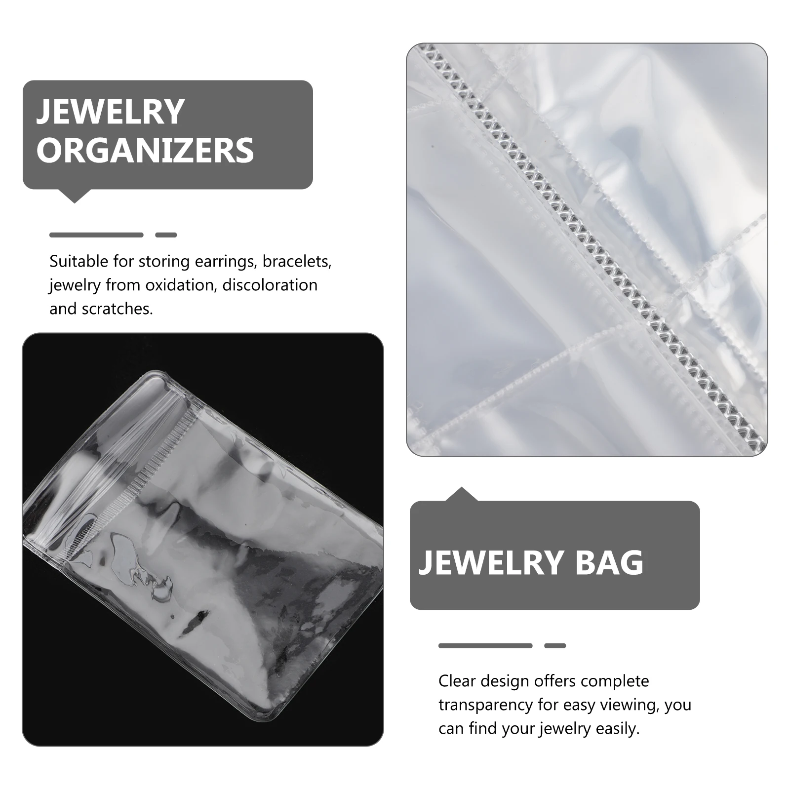 1 Set Anti-Dust Jewelry Bag Book Style Earring Storage Organizer Pvc Durable Travel Jewelry Container Clear Display Bag For
1 Set Anti-Dust Jewelry Bag Book Style Earring Storage Organizer Pvc Durable Travel Jewelry Container Clear Display Bag For