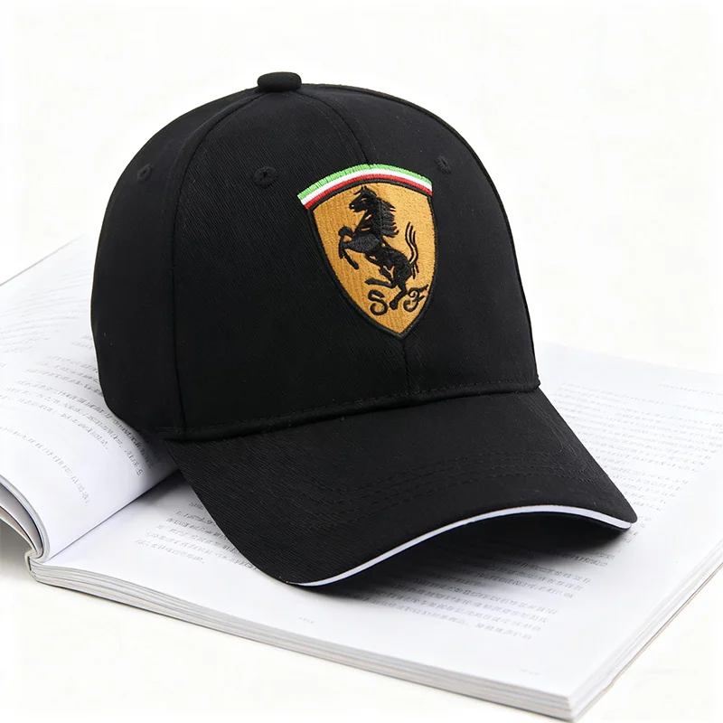For Ferrari 488 812 296 F8 R Car Baseball Cap Outdoor Summer Sports Hat Embroidered Men Women Baseball Caps Auto Accessories
For Ferrari 488 812 296 F8 R Car Baseball Cap Outdoor Summer Sports Hat Embroidered Men Women Baseball Caps Auto Accessories