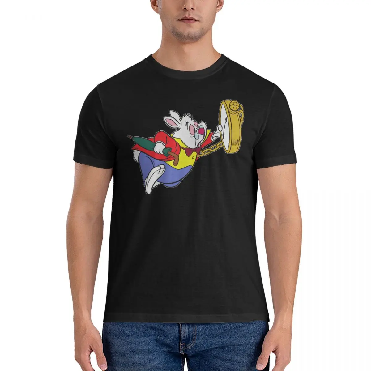Time Is Running Out T-Shirts Disney Alice in Wonderland Film Vintage Pure Cotton Tee Shirt Round Neck Short Sleeve T Shirts
Time Is Running Out T-Shirts Disney Alice in Wonderland Film Vintage Pure Cotton Tee Shirt Round Neck Short Sleeve T Shirts