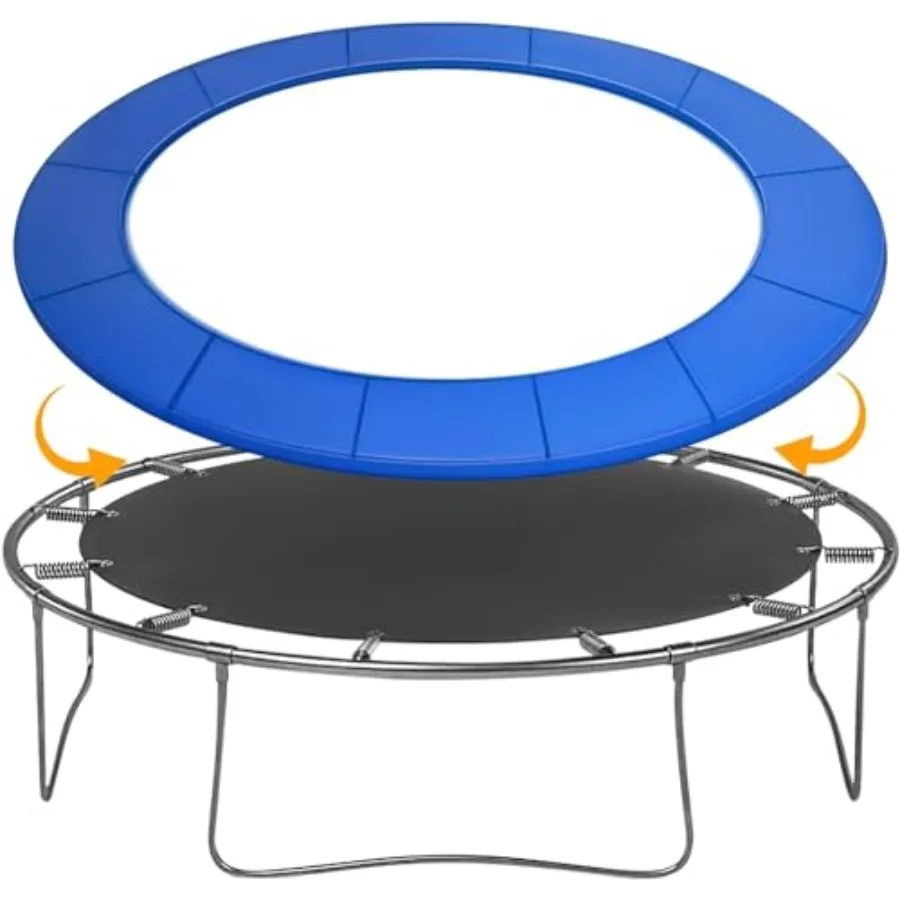 Trampoline Pad Replacement for 12FT 14FT 15FT Trampolines EPE Foam Safety Pad in Black Thickened Tear-Resistant Waterproof Spri
Trampoline Pad Replacement for 12FT 14FT 15FT Trampolines EPE Foam Safety Pad in Black Thickened Tear-Resistant Waterproof Spri