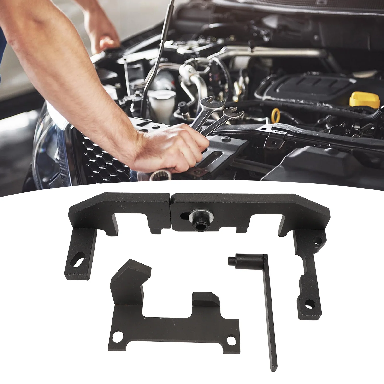 3PCS Timing Locking Tool Set Precise Alignment Metal Alloy Portable Replacement for Citroen C3 III C4 C‑Elysee DS3
3PCS Timing Locking Tool Set Precise Alignment Metal Alloy Portable Replacement for Citroen C3 III C4 C‑Elysee DS3