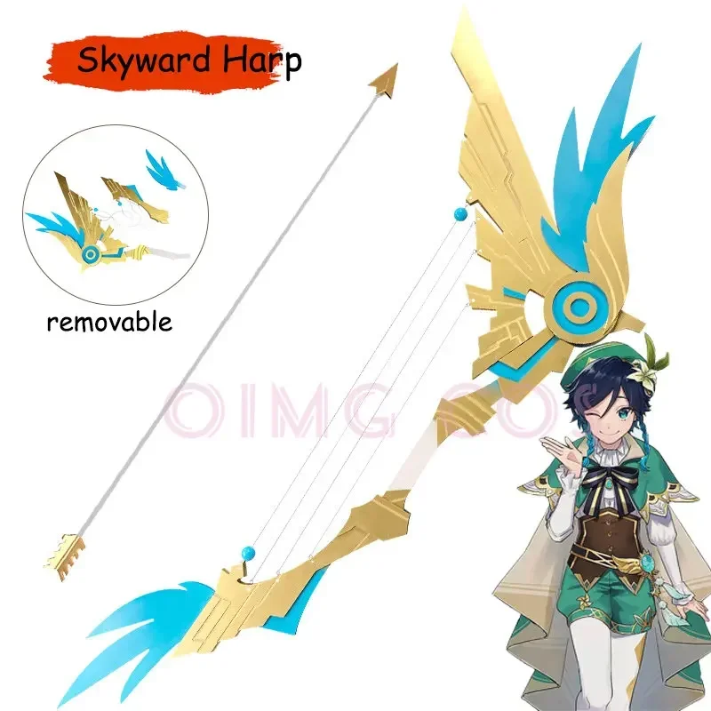 Genshin Impact Venti Barbatos Cosplay Weapon Props Model Separable Skyward Harp*.1
Genshin Impact Venti Barbatos Cosplay Weapon Props Model Separable Skyward Harp*.1