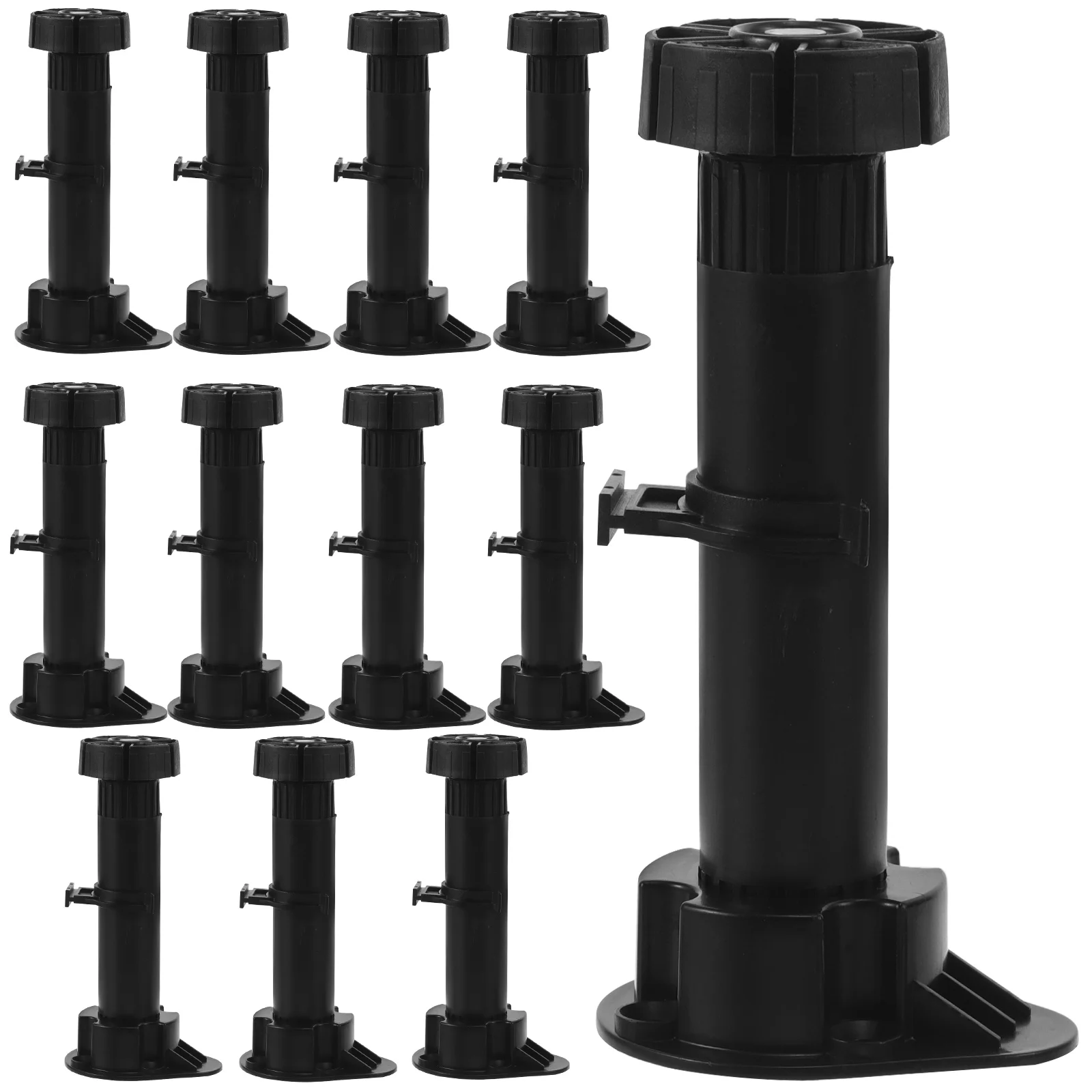 12 Pcs Cabinet Leg Support Feet Bed Frame Legs Household Adjustable for Furniture
12 Pcs Cabinet Leg Support Feet Bed Frame Legs Household Adjustable for Furniture