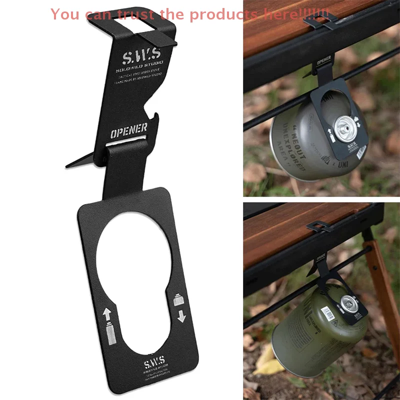 Stainless Steel Butane Gas Tank Hanger Clip Gas Keychain Gas Tank Accessories Gas Canister Hanging Hook For IGT Camping Table
Stainless Steel Butane Gas Tank Hanger Clip Gas Keychain Gas Tank Accessories Gas Canister Hanging Hook For IGT Camping Table