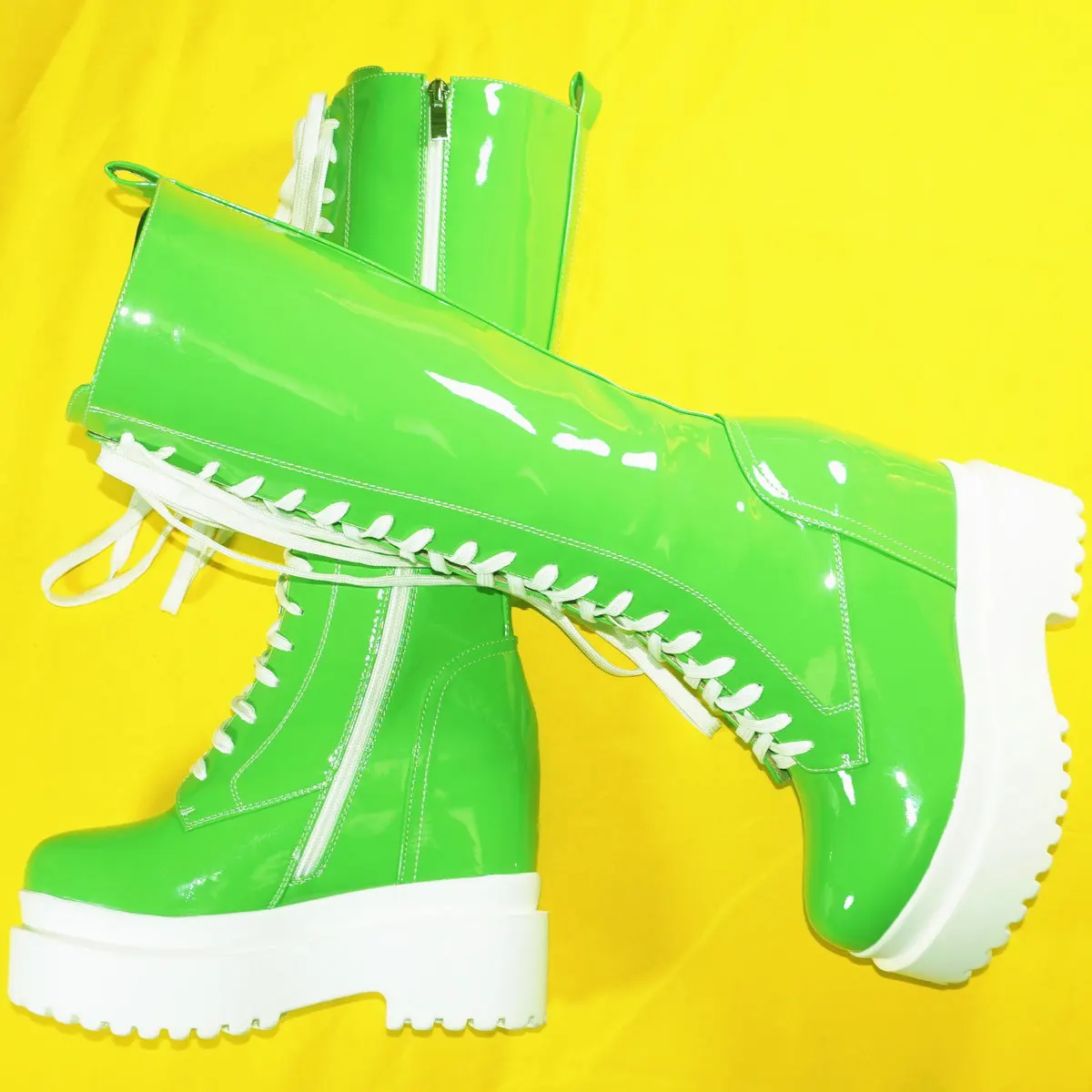 Winter High Heel Pumps Shoes Women Lace Up Patent Leather Thigh High Snow Boots Female Round Toe Fashion Sneakers Casual Shoes
Winter High Heel Pumps Shoes Women Lace Up Patent Leather Thigh High Snow Boots Female Round Toe Fashion Sneakers Casual Shoes