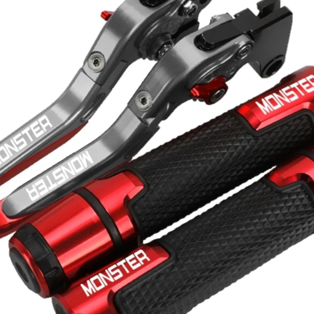 Motorcycle Accessories Brake Clutch Levers Handlebar Handle Grips Ends for Ducati Monster 400 620 695 696 796 600 750 900 2024
Motorcycle Accessories Brake Clutch Levers Handlebar Handle Grips Ends for Ducati Monster 400 620 695 696 796 600 750 900 2024