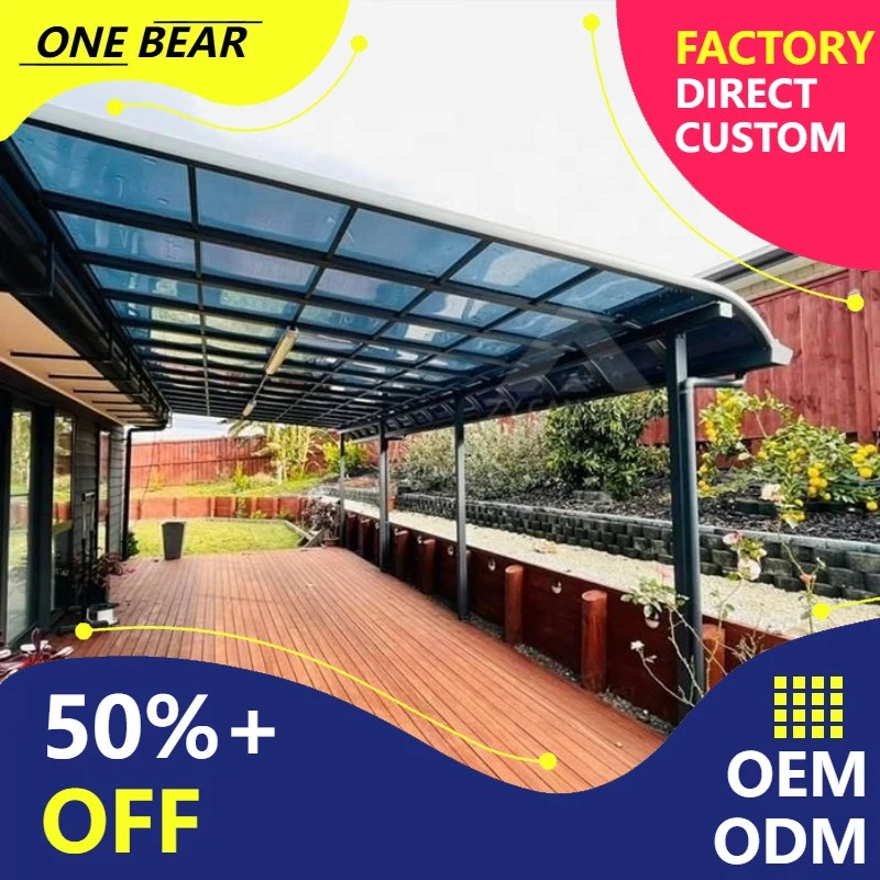 Any Size Custom Rustproof Aluminum Alloy Outdoor Patio Canopy Anti UV Polycarbonate Roof Balcony Garden Weather Resistant Cover
Any Size Custom Rustproof Aluminum Alloy Outdoor Patio Canopy Anti UV Polycarbonate Roof Balcony Garden Weather Resistant Cover