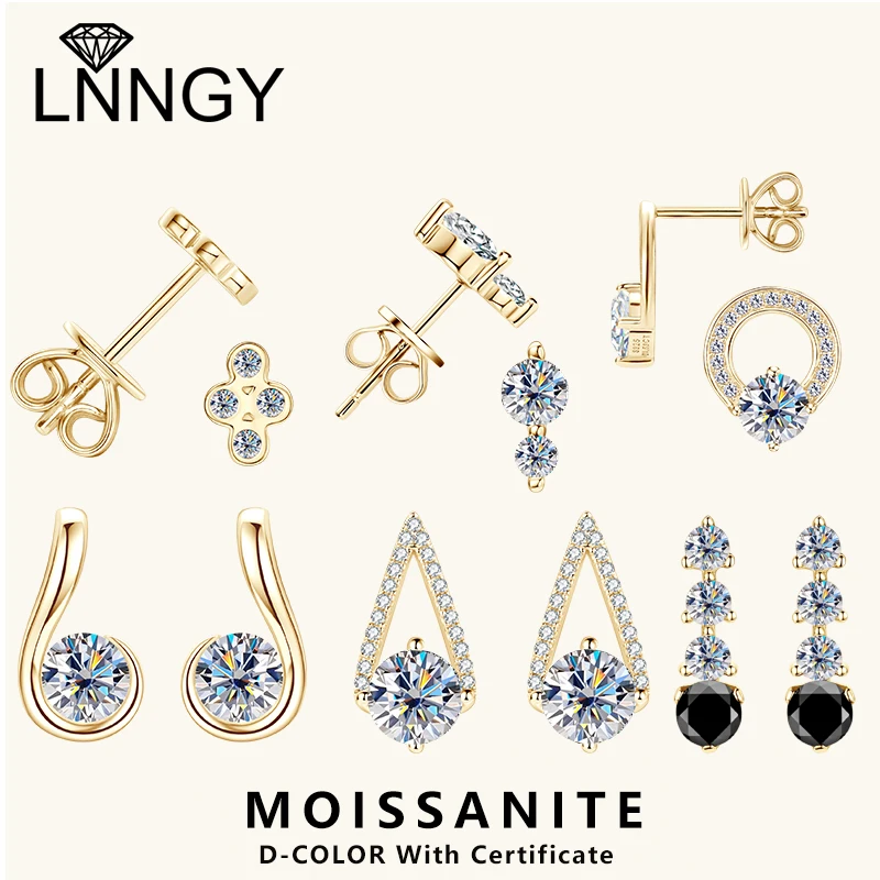 Сертифицированные Lnngy серьги-гвоздики из муассанита с сертификатом, геометрические серьги из стерлингового серебра 925 пробы для женщин, простые ювелирные изделия, подарок
Сертифицированные Lnngy серьги-гвоздики из муассанита с сертификатом, геометрические серьги из стерлингового серебра 925 пробы для женщин, простые ювелирные изделия, подарок