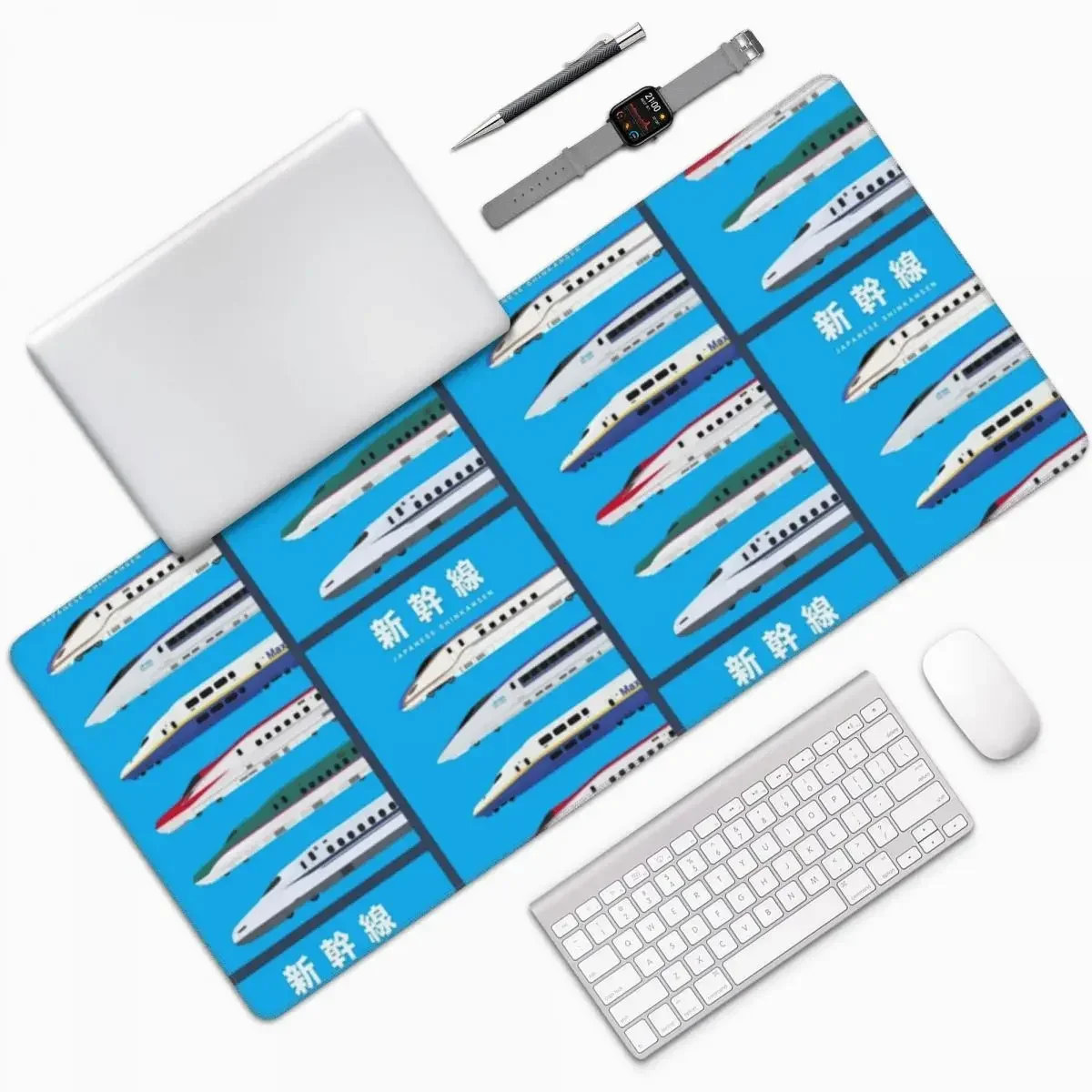 Japanese Shinkansen Bullet Trains - Side View Large Mouse Pad Computer Keyboard Mouse Mat Gamer PC Laptop Desk Mat Table Mats
Japanese Shinkansen Bullet Trains - Side View Large Mouse Pad Computer Keyboard Mouse Mat Gamer PC Laptop Desk Mat Table Mats