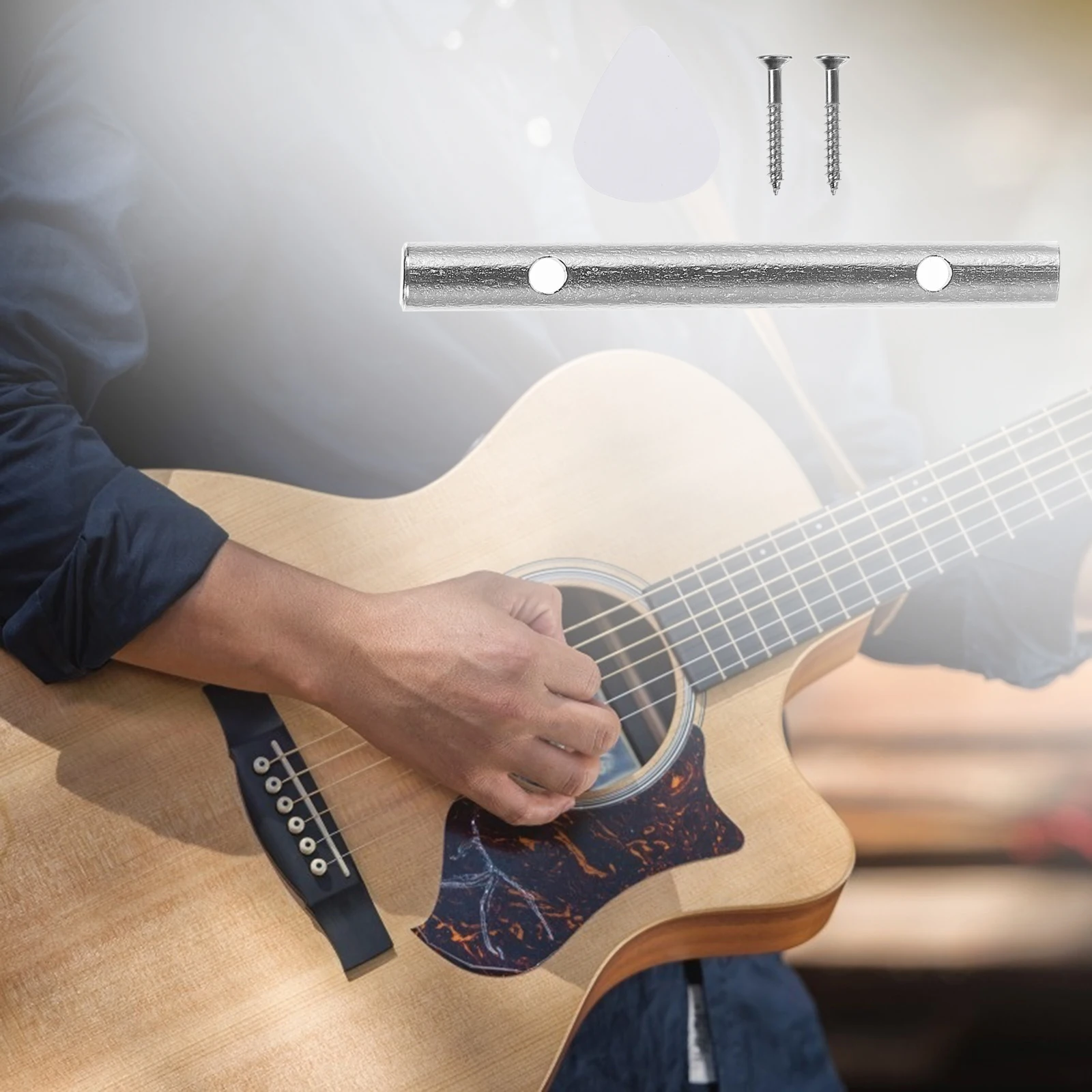 4 Sets Guitar String Buckle Electric Parts Instruments Accessories Strings Metal Alloy
4 Sets Guitar String Buckle Electric Parts Instruments Accessories Strings Metal Alloy
